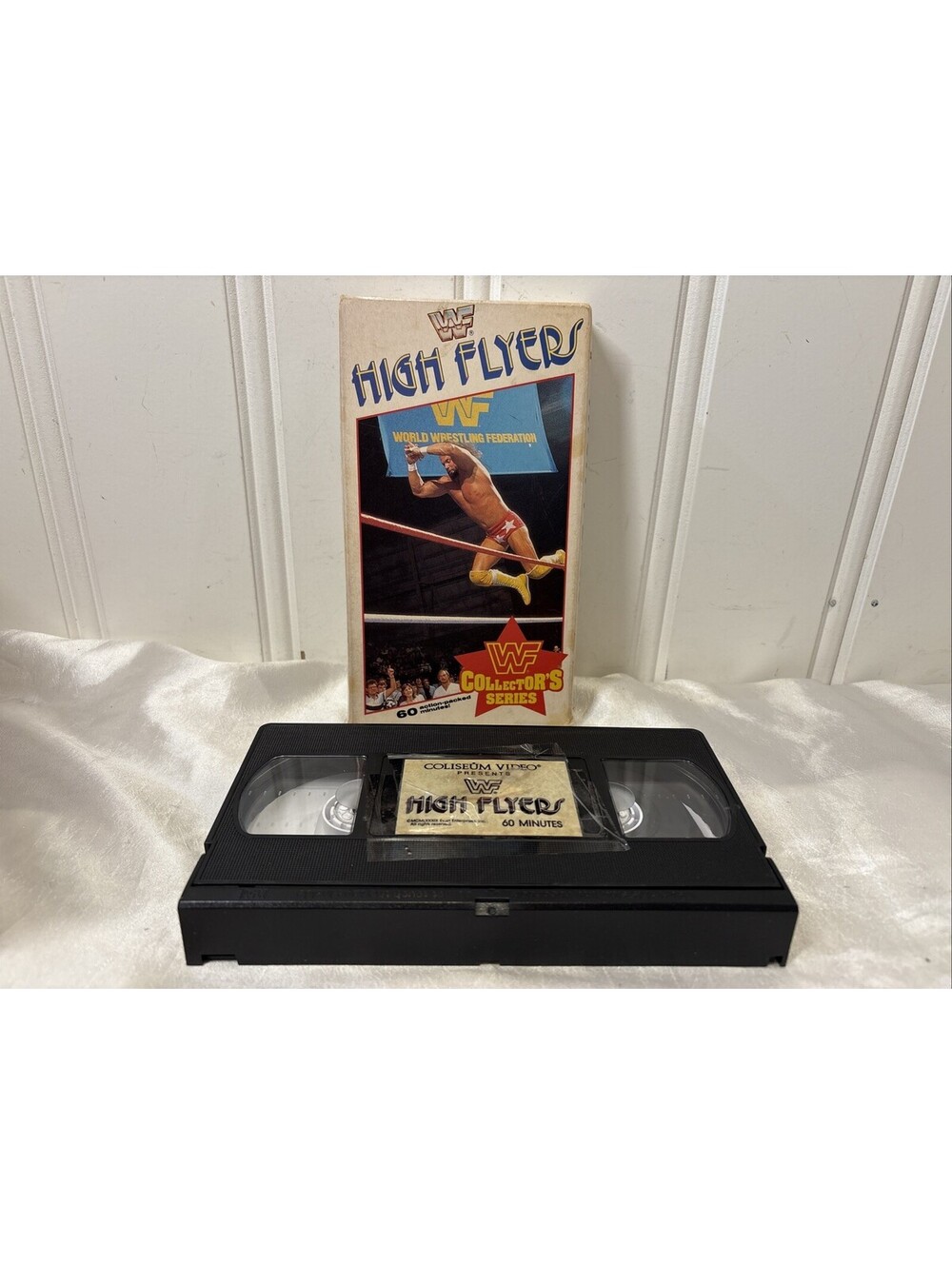 High Flyers VHS 1989 WWF Wrestling, Macho Man Randy Savage Off The Top Rope